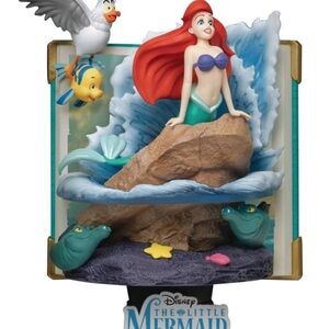Disney Ariel The Little Mermaid Diorama Stage 079 Storybook Series Figure W-Box